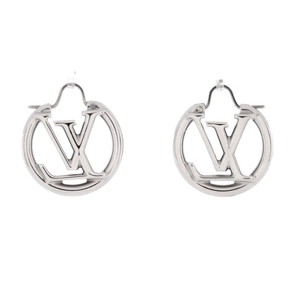 Louis Vuitton Louise Hoop Earrings Metal PM