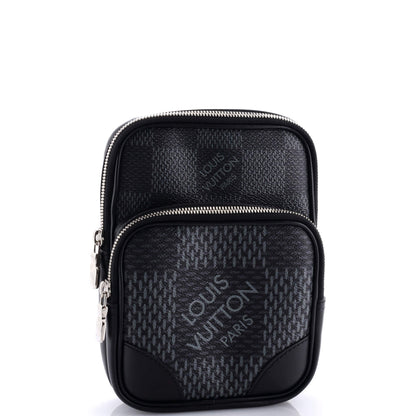 Louis Vuitton Amazone Sling Bag Limited Edition Damier Graphite 3D