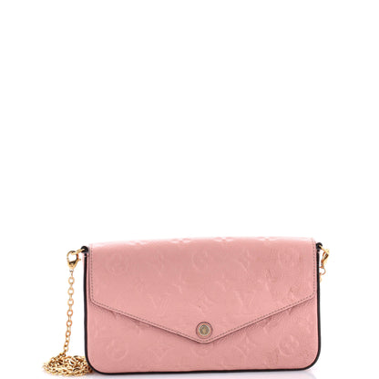 Louis Vuitton Felicie Pochette Monogram Empreinte Leather