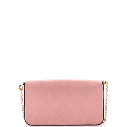 Louis Vuitton Felicie Pochette Monogram Empreinte Leather