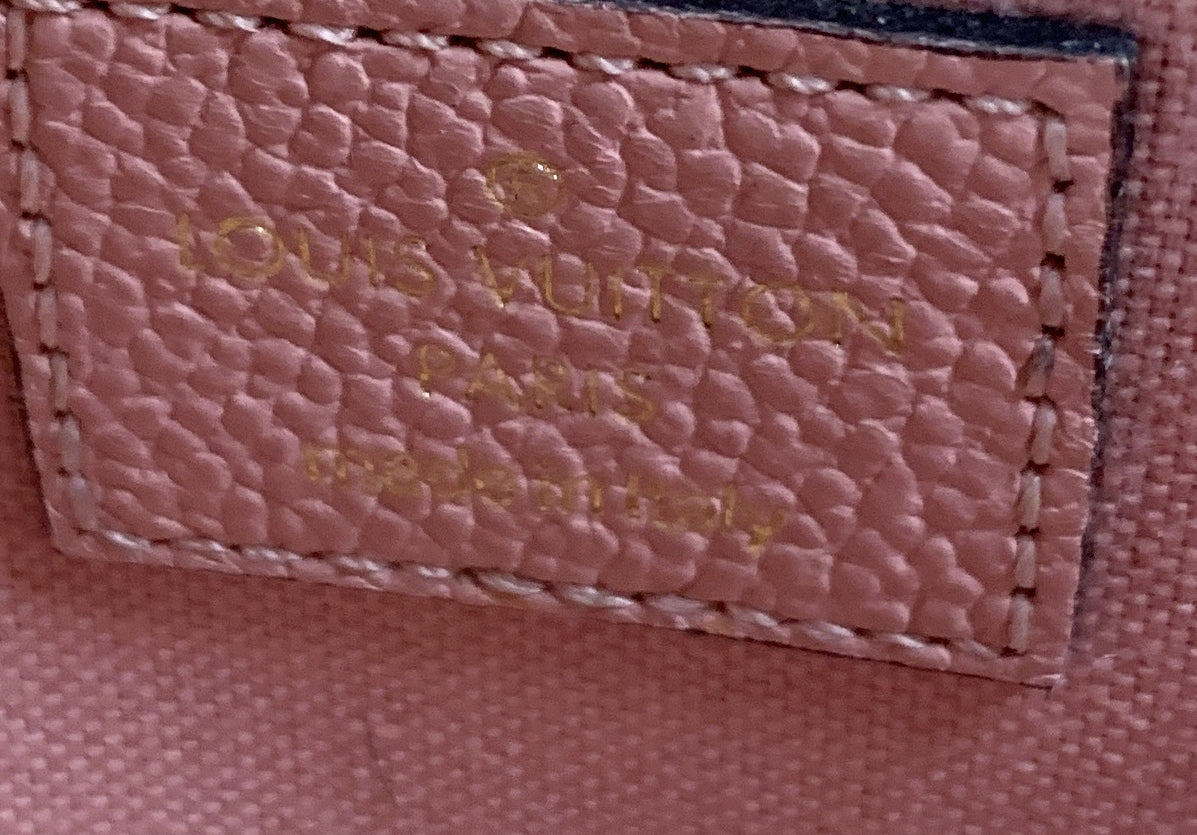 Louis Vuitton Felicie Pochette Monogram Empreinte Leather