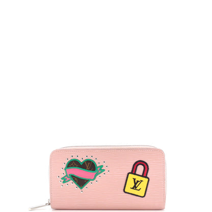 Louis Vuitton Zippy Wallet Limited Edition Patchwork Epi Leather