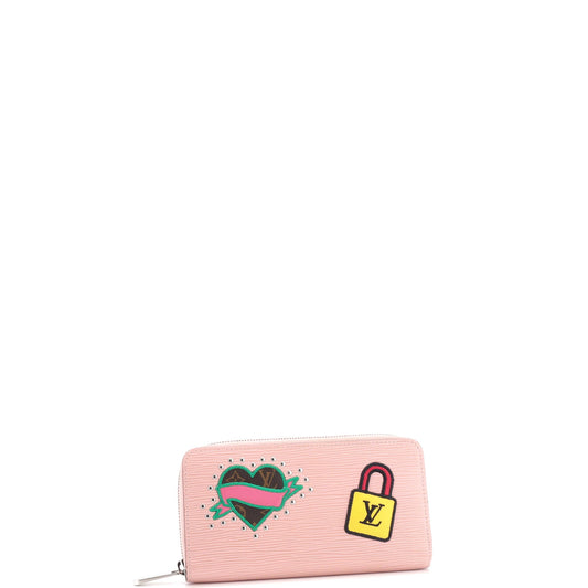 Louis Vuitton Zippy Wallet Limited Edition Patchwork Epi Leather