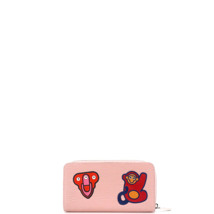 Louis Vuitton Zippy Wallet Limited Edition Patchwork Epi Leather