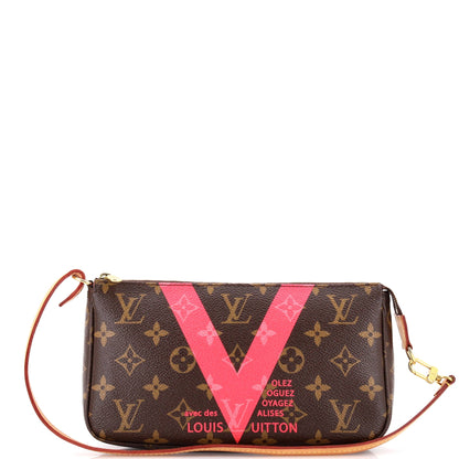 Louis Vuitton Pochette Accessoires NM Limited Edition V Monogram Canvas