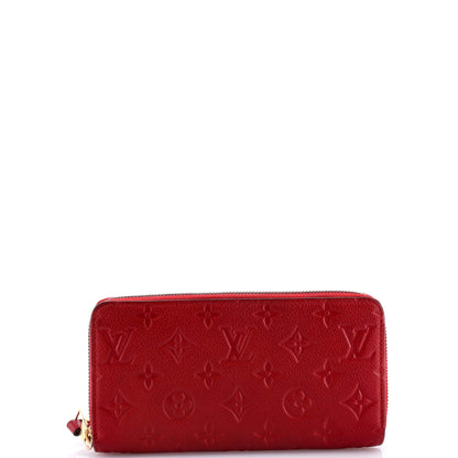 Louis Vuitton Zippy Wallet Monogram Empreinte Leather
