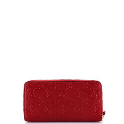 Louis Vuitton Zippy Wallet Monogram Empreinte Leather