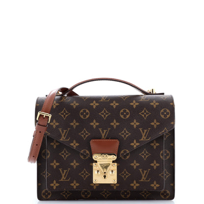Louis Vuitton Monceau Handbag Monogram Canvas
