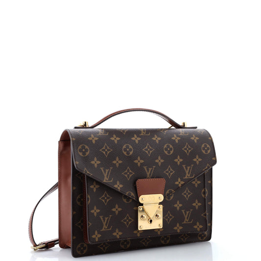 Louis Vuitton Monceau Handbag Monogram Canvas