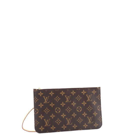 Louis Vuitton Neverfull Pochette Monogram Canvas Large