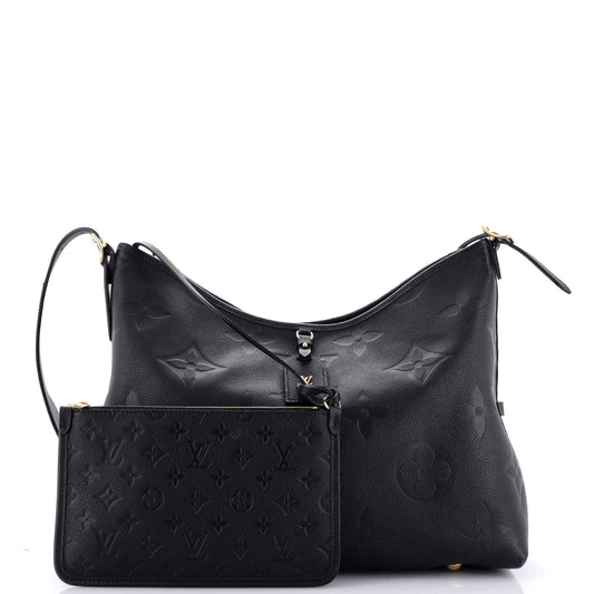 Louis Vuitton CarryAll Hobo Monogram Empreinte Giant MM