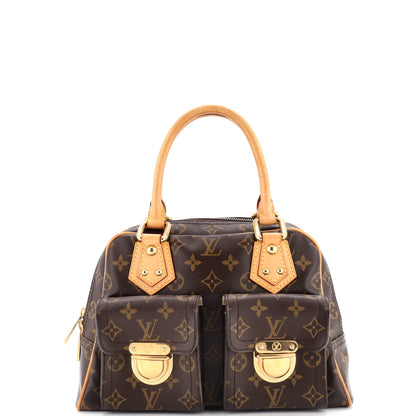Louis Vuitton Manhattan Handbag Monogram Canvas PM