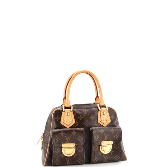 Louis Vuitton Manhattan Handbag Monogram Canvas PM
