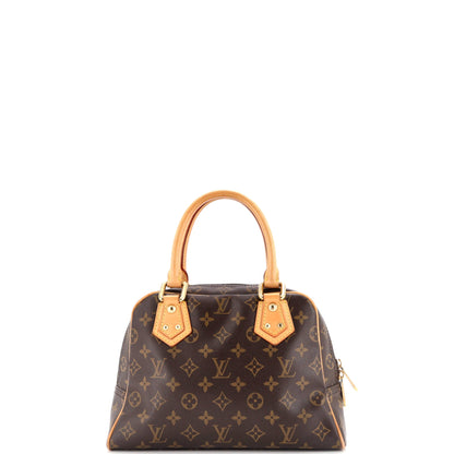 Louis Vuitton Manhattan Handbag Monogram Canvas PM
