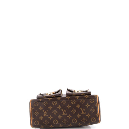 Louis Vuitton Manhattan Handbag Monogram Canvas PM