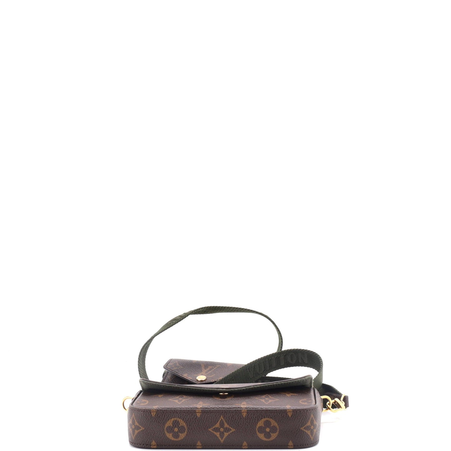 Louis Vuitton Felicie Strap & Go Handbag Monogram Canvas