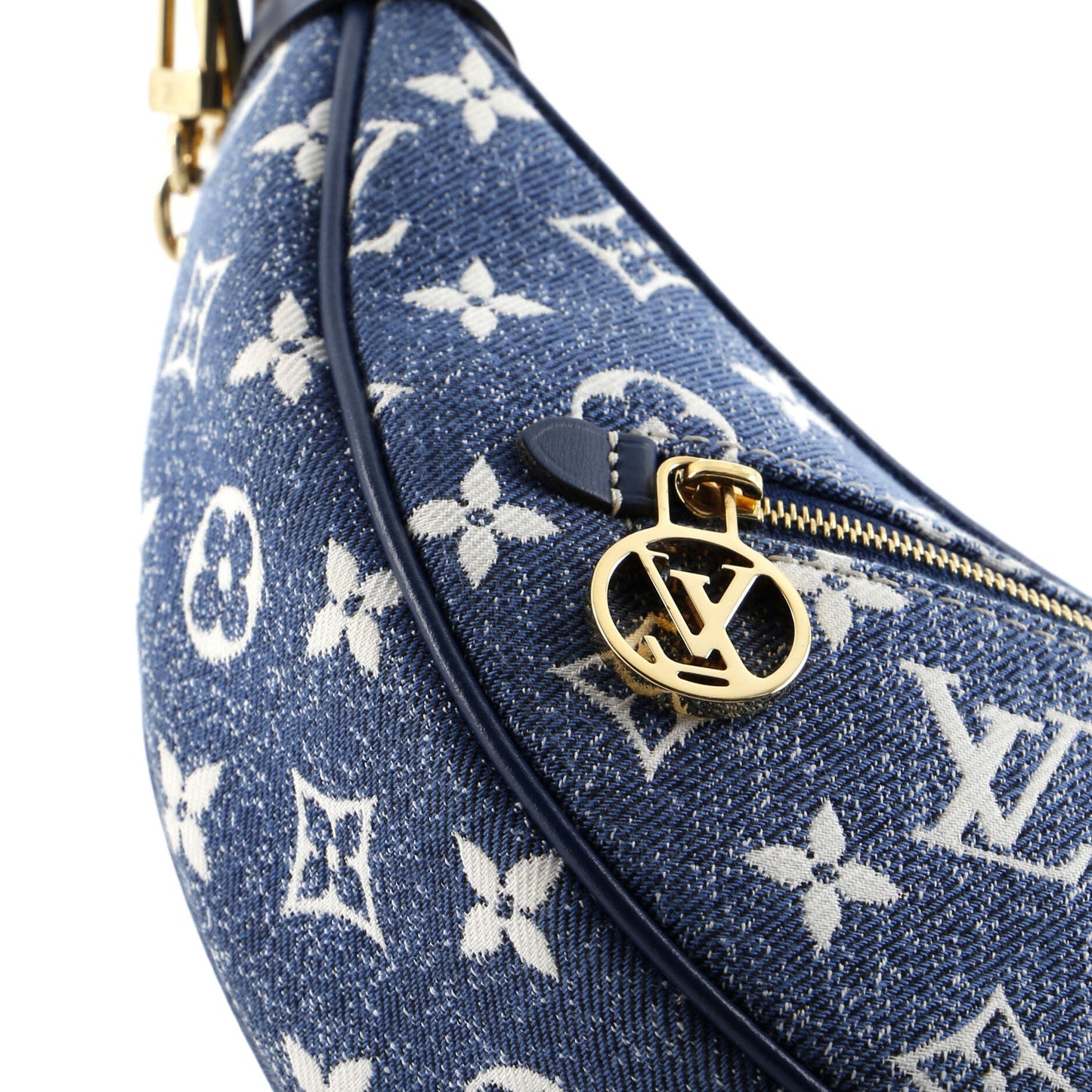 Louis Vuitton Loop Handbag Monogram Jacquard Denim