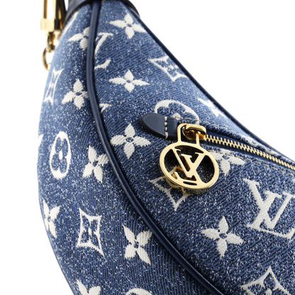 Louis Vuitton Loop Handbag Monogram Jacquard Denim