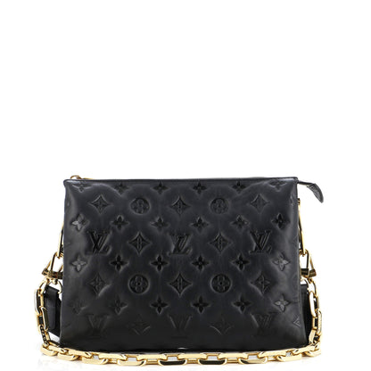 Louis Vuitton Coussin Bag Monogram Embossed Lambskin PM