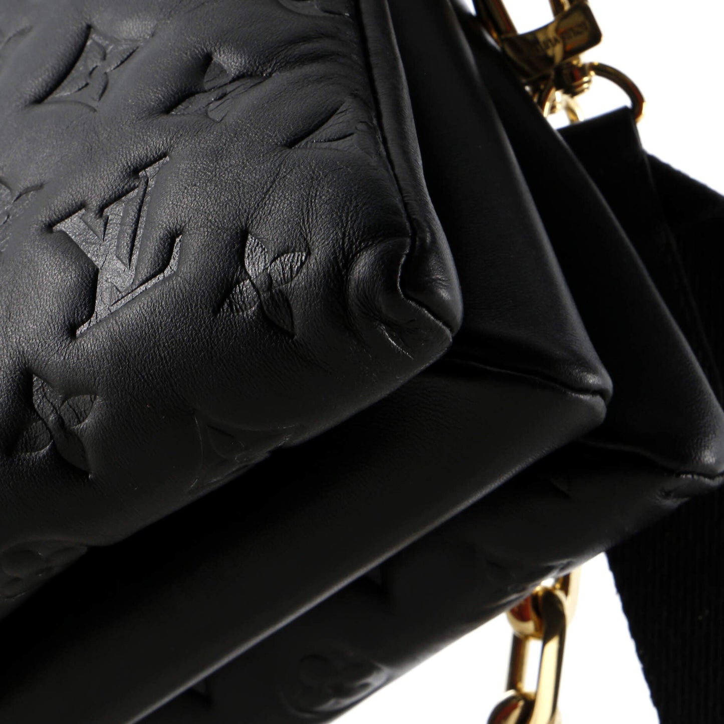 Louis Vuitton Coussin Bag Monogram Embossed Lambskin PM