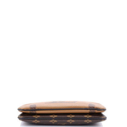 Louis Vuitton Double Zip Pochette Reverse Monogram Giant