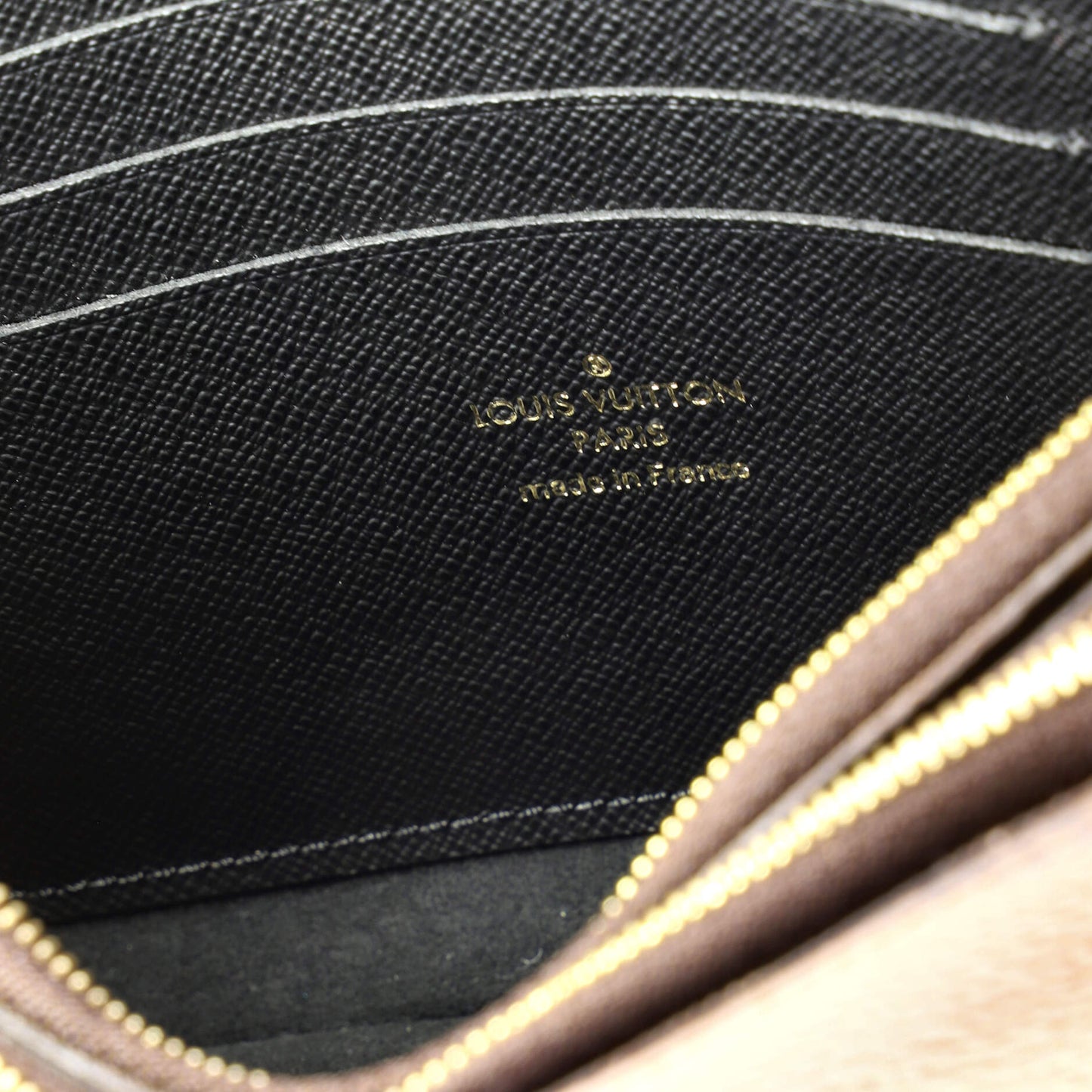 Louis Vuitton Double Zip Pochette Reverse Monogram Giant