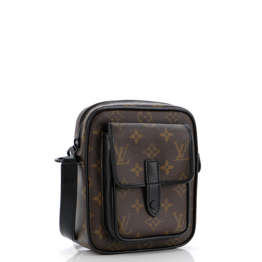Louis Vuitton Christopher Wearable Wallet Macassar Monogram Canvas