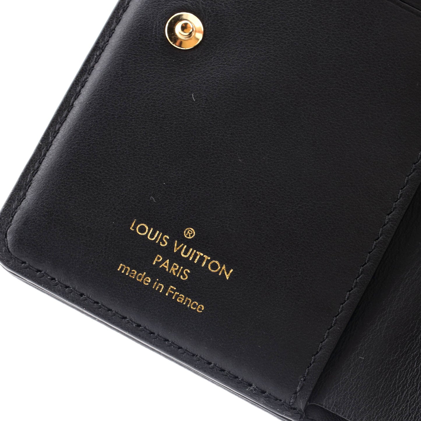 Louis Vuitton Coussin Lou Wallet Monogram Embossed Lambskin