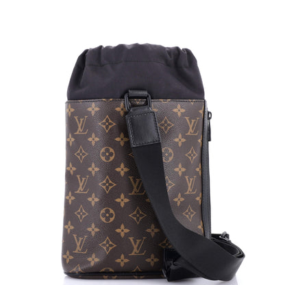 Louis Vuitton Chalk Sling Bag Limited Edition Logo Story Monogram Canvas