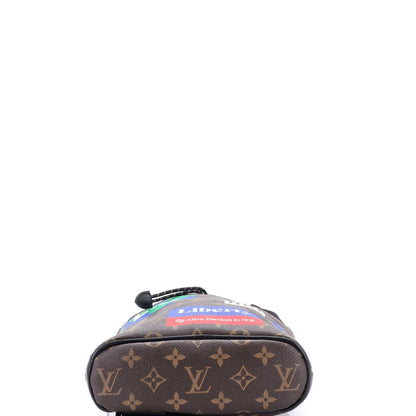Louis Vuitton Chalk Sling Bag Limited Edition Logo Story Monogram Canvas