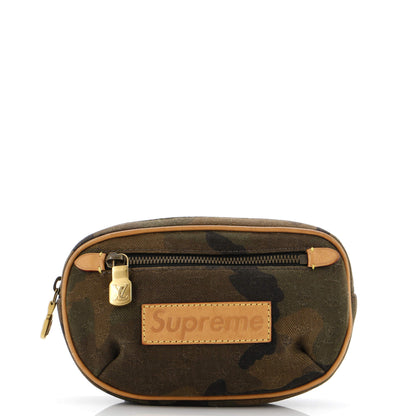 Louis Vuitton Bum Bag Limited Edition Supreme Camouflage Canvas