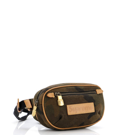 Louis Vuitton Bum Bag Limited Edition Supreme Camouflage Canvas