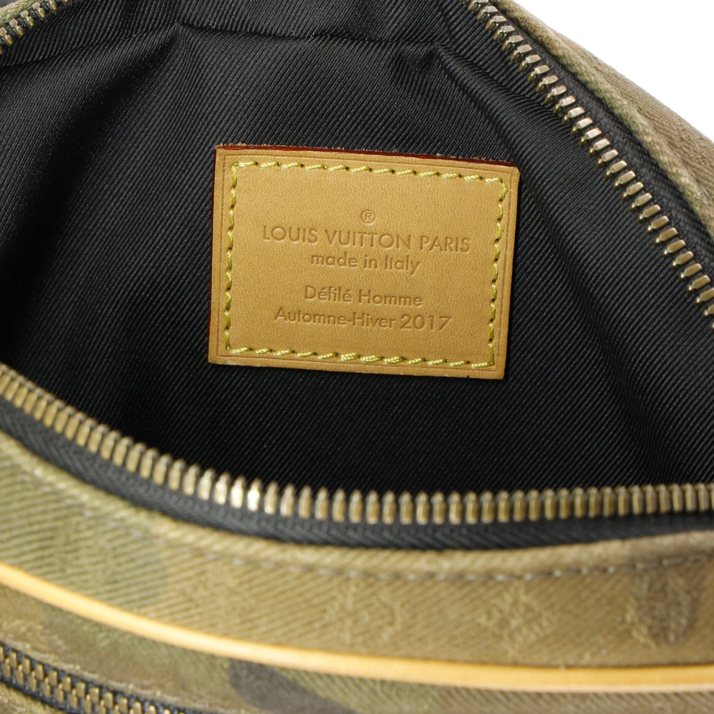 Louis Vuitton Bum Bag Limited Edition Supreme Camouflage Canvas