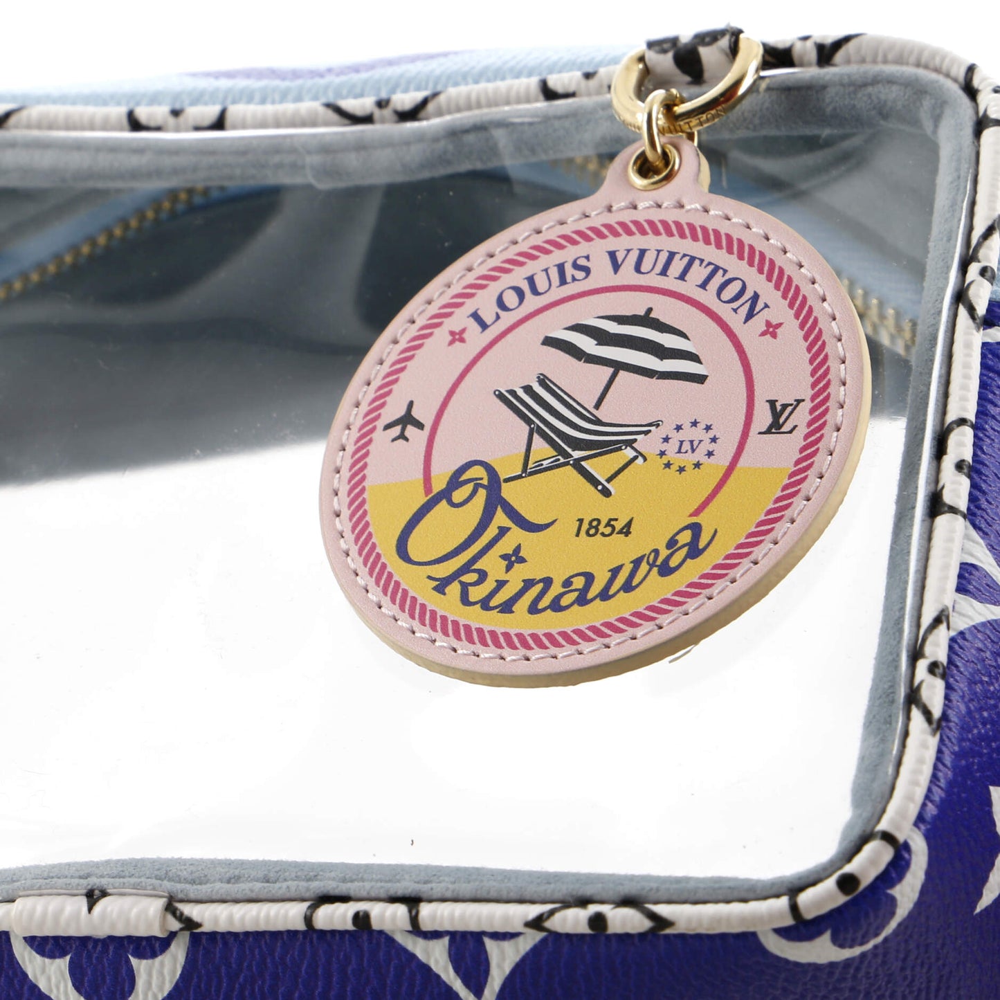 Louis Vuitton Beach Pouch Limited Edition Cities Colored Monogram Giant