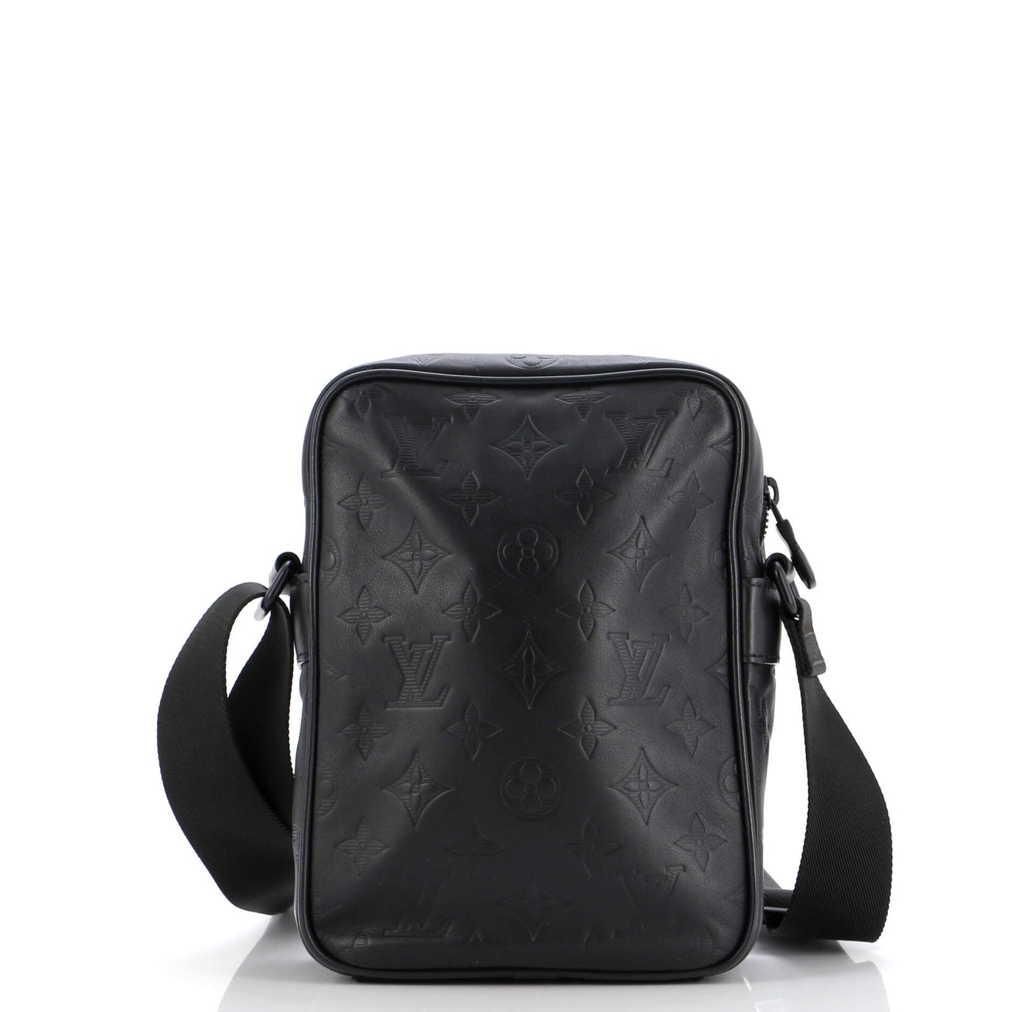 Louis Vuitton Danube Handbag Monogram Shadow Leather PM