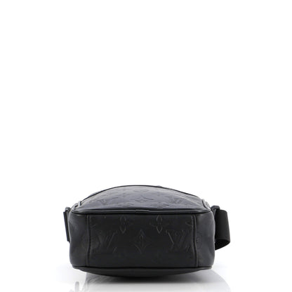 Louis Vuitton Danube Handbag Monogram Shadow Leather PM