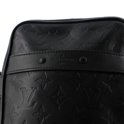 Louis Vuitton Danube Handbag Monogram Shadow Leather PM