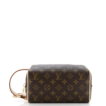 Louis Vuitton Locker Dopp Kit Monogram Canvas