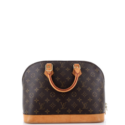 Louis Vuitton Alma Handbag Monogram Canvas PM
