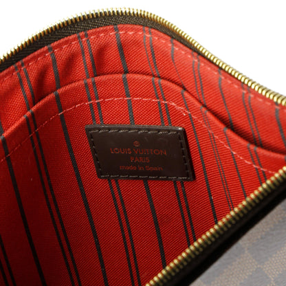 Louis Vuitton Neverfull Pochette Damier Large