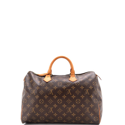 Louis Vuitton Speedy Handbag Monogram Canvas 35