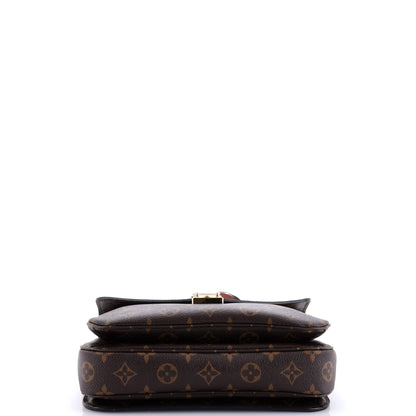 Louis Vuitton Braided Handle Pochette Metis Monogram Canvas