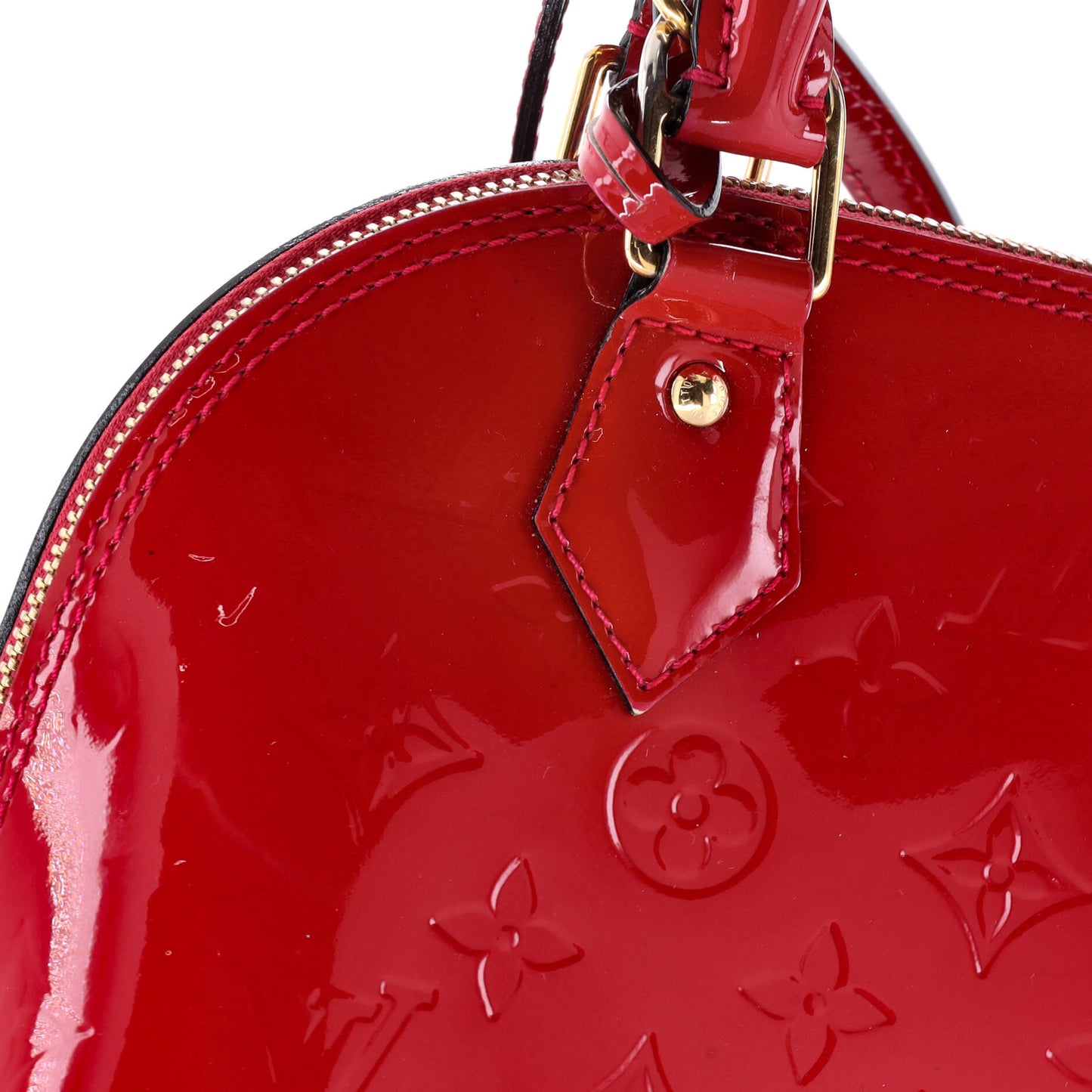 Louis Vuitton Alma Handbag Monogram Vernis BB
