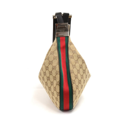 Gucci Monogram Canvas Convertible Hobo Bag