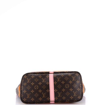 Louis Vuitton Neverfull NM Tote Limited Edition Summer Trunks Monogram Canvas MM