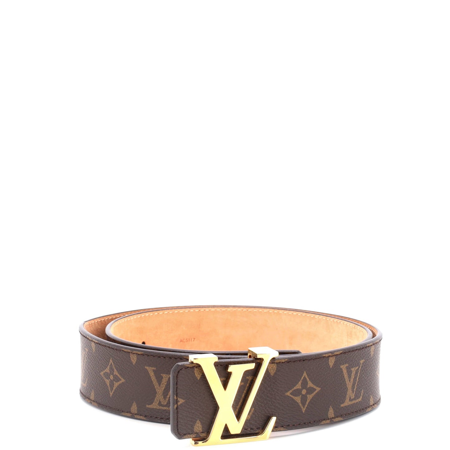 Louis Vuitton LV Initiales Belt Monogram Canvas Wide 105