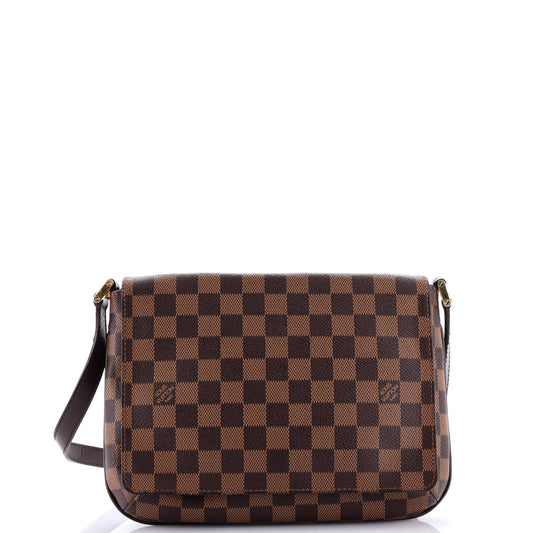 Louis Vuitton Musette Tango Handbag Damier