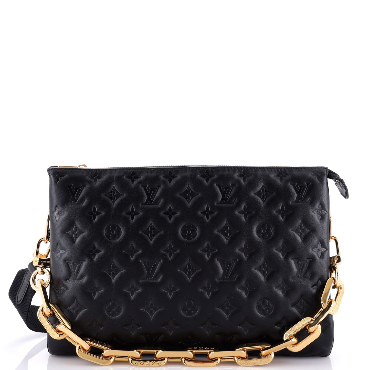 Louis Vuitton Coussin Bag Monogram Embossed Lambskin MM