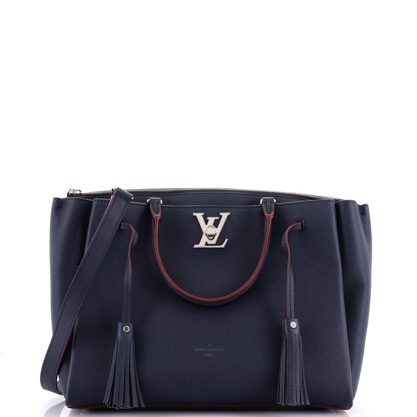 Louis Vuitton Lockmeto Handbag Leather