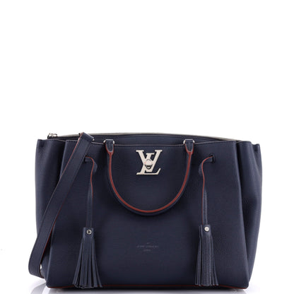 Louis Vuitton Lockmeto Handbag Leather
